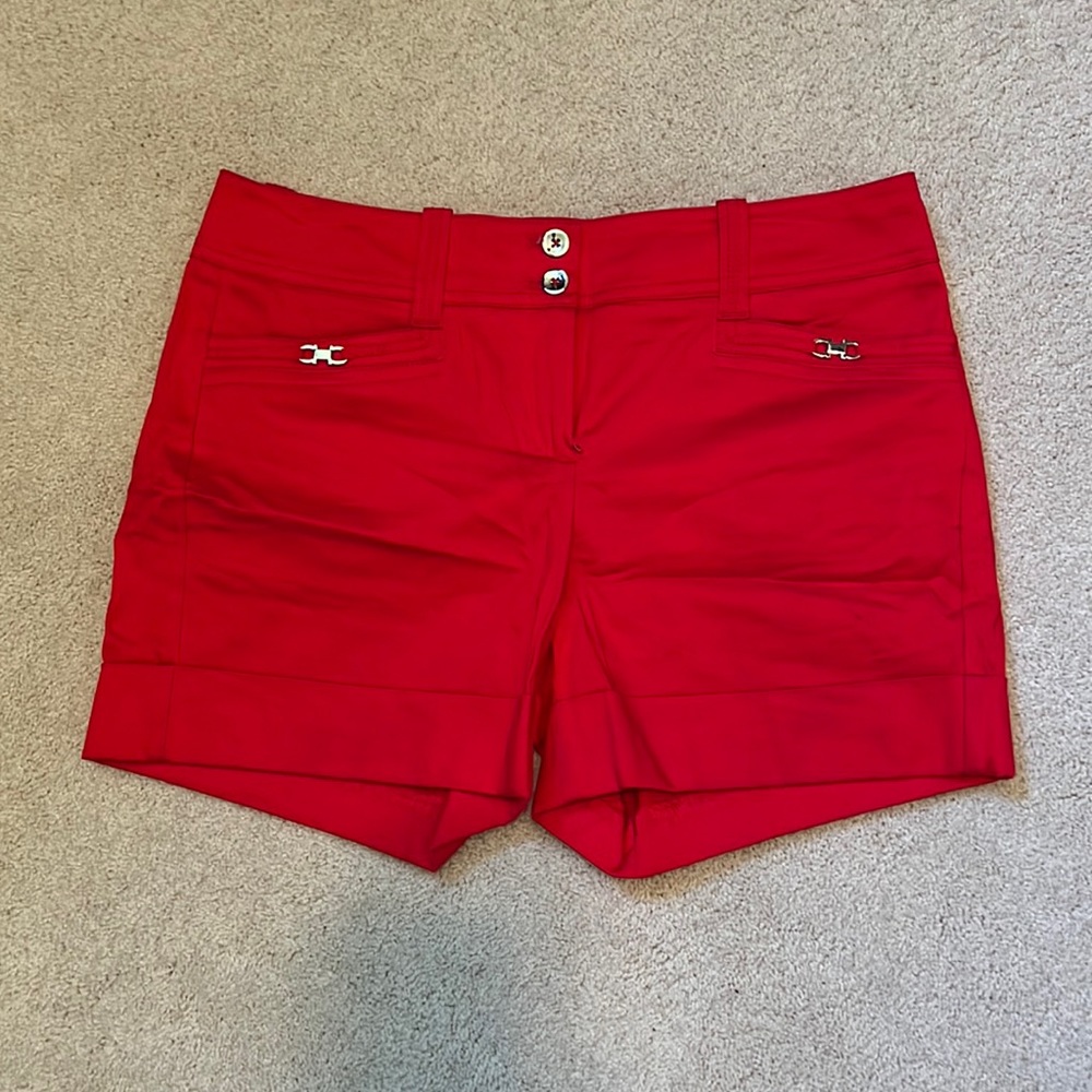 WHBM RED SHORTS
